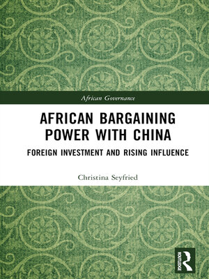 cover image of African Bargaining Power with China
